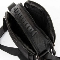 Мужская тканевая сумка через плечо Lanpad 4120 black