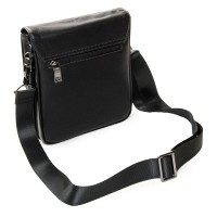 Мужская кожаная сумка через плечо BRETTON 5317-4 black