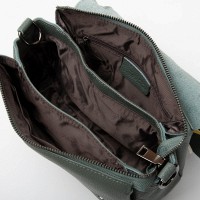 Женская кожаная сумка ALEX RAI 99105 green