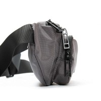 Мужская сумка на пояс Lanpad 35002 gray