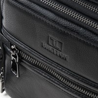 Мужская кожаная сумка через плечо BRETTON 407-42 black