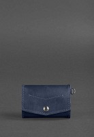 Кожаная монетница BlankNote 1.0 темно-синий bn-cw-1-navy-blue