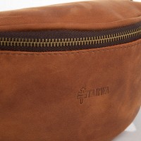 Мужская кожаная поясная сумка TARWA GB-3035-3md