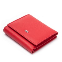 Женский кожаный кошелек Bright DR. BOND WS-219 red