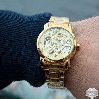 Мужские часы скелетон Winner BestSeller New (1122)