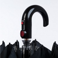 Зонт автоматический Knirps T.260 Crook Handle Black Kn95 3260 1000