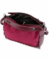 Женская бордовая сумка TRAUM 7218-11
