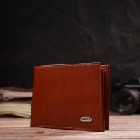 Мужской кожаный кошелек  CANPELLINI 21862 