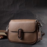 Молодежная женская кожаная сумка через плечо Vintage 22440 
