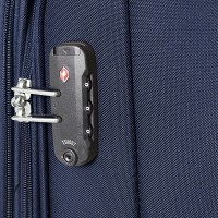 Чемодан малый 4 колеса Gabol Zambia Blue S 924622
