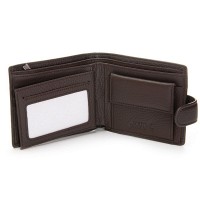 Мужской кожаный кошелек BE BRETTON M3602 brown