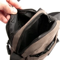 Сумка через плечо Lanpad 6049 brown мал