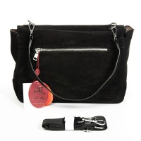 Женская замшевая сумка ALEX RAI DSWR·6A black