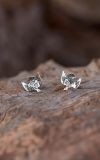 Серьги-пусеты Скифская Этника Голубки mini 925 56-11504s-5015s