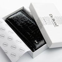 Женский лаковый кожаный кошелек PE DR. BOND PEW1-V black
