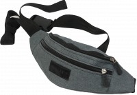 Сумка на пояс, бананка Wallaby 2906-2 серая