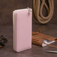 Женский кожаный кошелек ST Leather  19297 Розовый