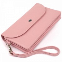 Женский кожаный клатч ST Leather 19323 Розовый