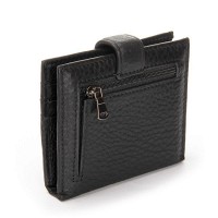 Мужской кожаный кошелек BE BRETTON 163-29 black