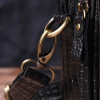 Мужская кожаная сумка через плечо Vintage 21299 
