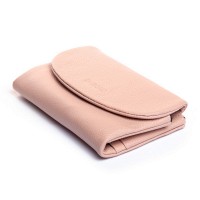 Женский кожаный кошелек Bright DR. BOND WS-239 pink