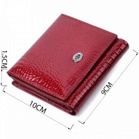 Женский лаковый кожаный кошелек ST Leather 22687 