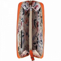 Женский кожаный кошелек Ashwood J51 MANDARIN с RFID защитой