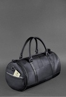 Мужская  кожаная сумка Harper темно-синяя краст  BN-BAG-14-NAVY-BLUE