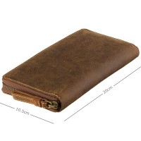 Женский кожаный кошелек Visconti 733 Chain (Oil Tan)