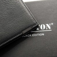 Кожаный мужской кошелек BRETTON 208S black