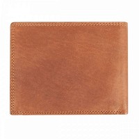 Кожаный мужской кошелек Ridgeback JBNC39MN Tan (Рыжий)