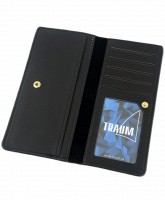Женский черный кошелек TRAUM 7203-75
