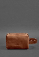 Кожаная косметичка-несессер 5.0 Светло-коричневый Crazy Horse BN-CB-5-K-KR