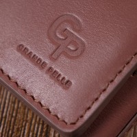 Кожаный женский кошелек ручной работы GRANDE PELLE 16784