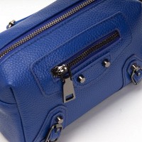 Женский молодежный кожаный клатч ALEX RAI 60072 royal blue
