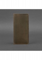 Кожаное портмоне-купюрник BlankNote 11.0 темно-коричневое BN-PM-11-O
