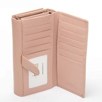 Женский кожаный кошелек Bright DR. BOND W46 pink purple