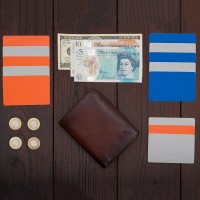 Кожаный мужской кошелек Visconti AT62 Hector c RFID (Burnish Tan)