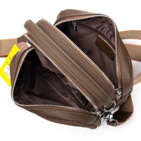 Женская замшевая сумка ALEX RAI 99126 khaki