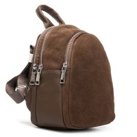 Женский замшевый рюкзак ALEX RAI 2058 khaki