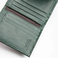 Женский лаковый кожаный кошелек PE DR. BOND PEW44-1 green