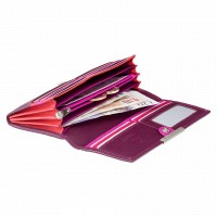 Женский кожаный кошелек Visconti r11 plum m