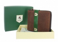 Мужской кошелек Visconti BULLET 702 OIL TAN из натуральной кожи