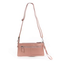 Молодежный клатч из кожи ALEX RAI 8801-3 pink