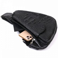 Мужская кожаная сумка через плечо Vintage 20489