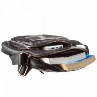 Мужская кожаная сумка через плечо SHVIGEL 19111