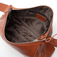 Женская кожаная сумка классическая ALEX RAI 91377 camel