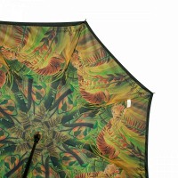 Женский зонт-трость полуавтомат Fulton L847 National Gallery Bloomsbery-2 Tiger Surprised (Тигр)