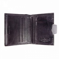 Женский кожаный кошелек Ashwood V61 Black