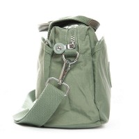 Женская тканевая сумка Jielshi 116-07 d.green